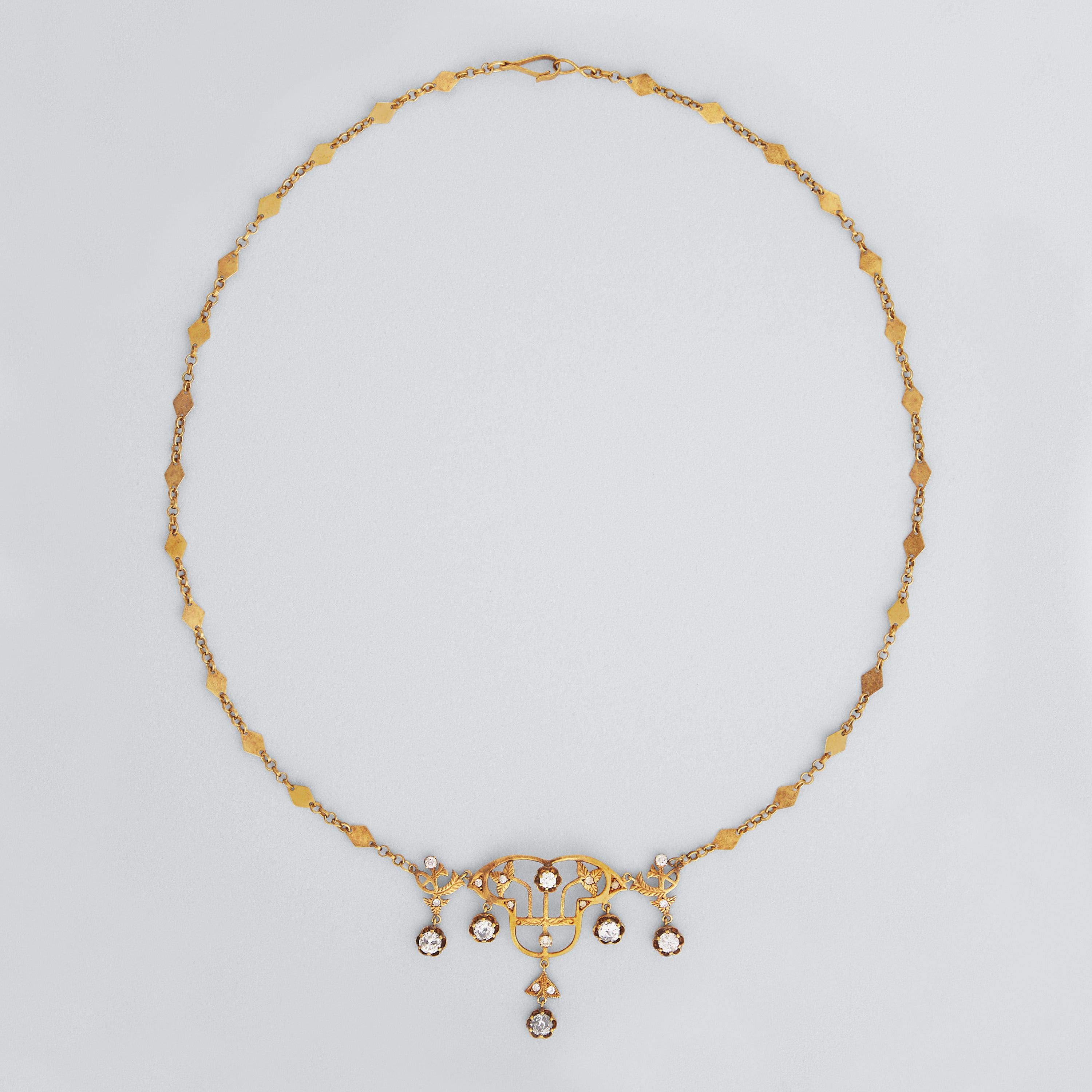THE AMPARO NECKLACE - 14k Gold Belle Epoque Necklace